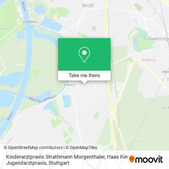 Карта Kinderarztpraxis Strathmann Morgenthaler, Haas Kin Jugendarztpraxis