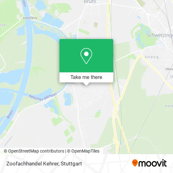 Карта Zoofachhandel Kehrer