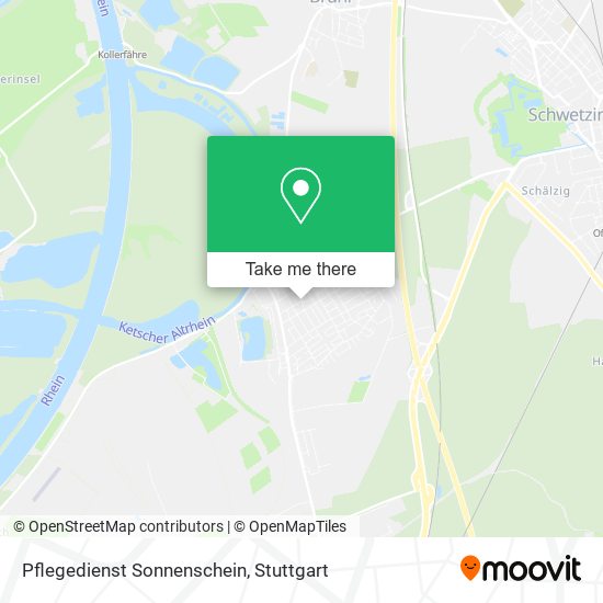 Pflegedienst Sonnenschein map