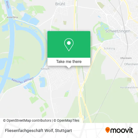 Карта Fliesenfachgeschäft Wolf
