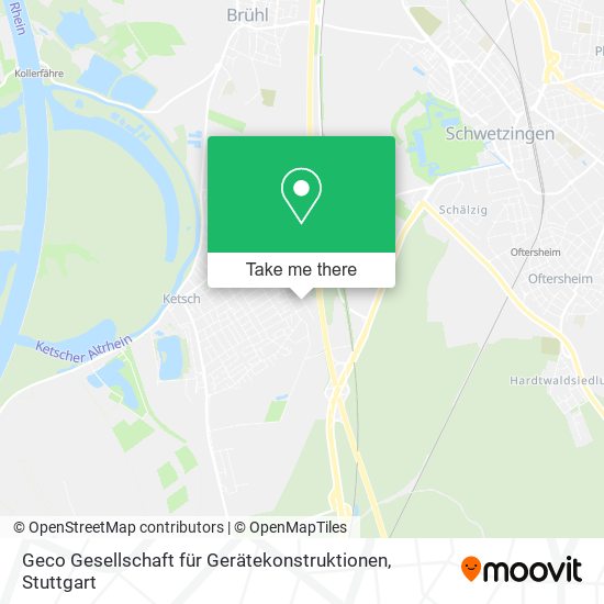 Geco Gesellschaft für Gerätekonstruktionen map