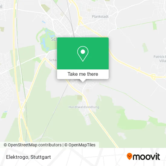 Карта Elektrogo