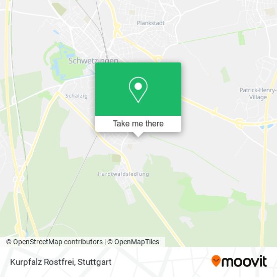 Kurpfalz Rostfrei map