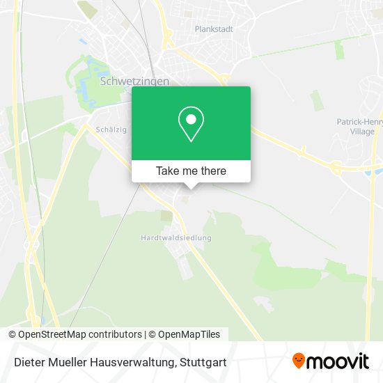 Dieter Mueller Hausverwaltung map