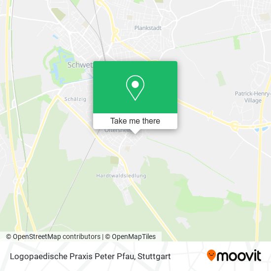 Logopaedische Praxis Peter Pfau map