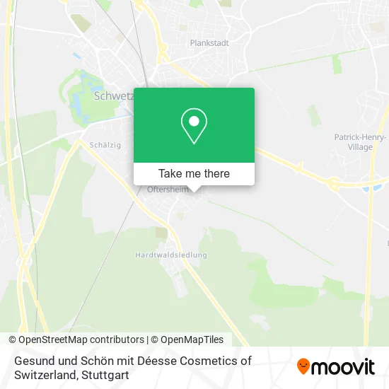 Карта Gesund und Schön mit Déesse Cosmetics of Switzerland