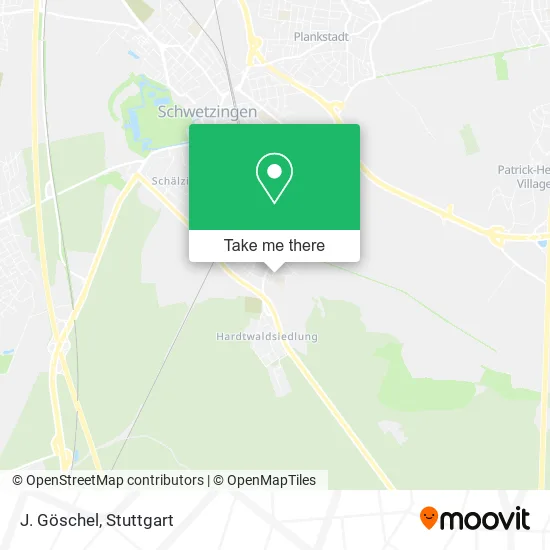 Карта J. Göschel