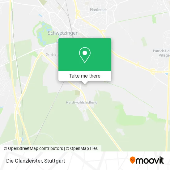 Карта Die Glanzleister