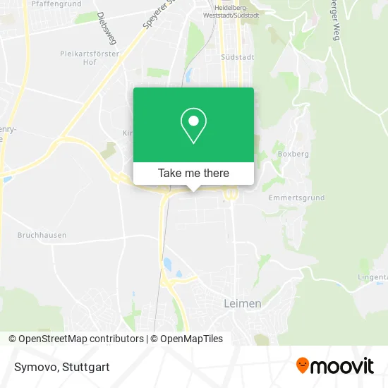Карта Symovo
