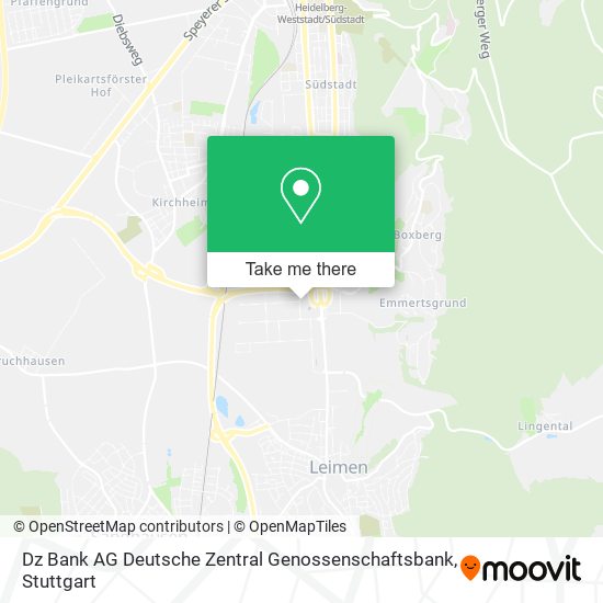 Dz Bank AG Deutsche Zentral Genossenschaftsbank map