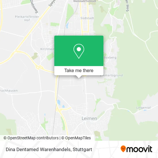 Карта Dina Dentamed Warenhandels