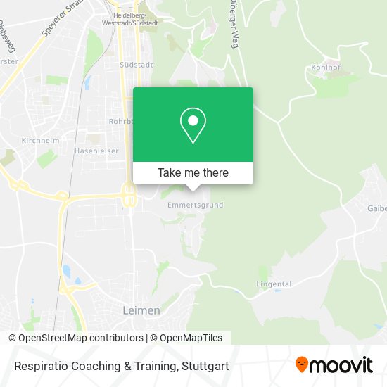 Respiratio Coaching & Training map