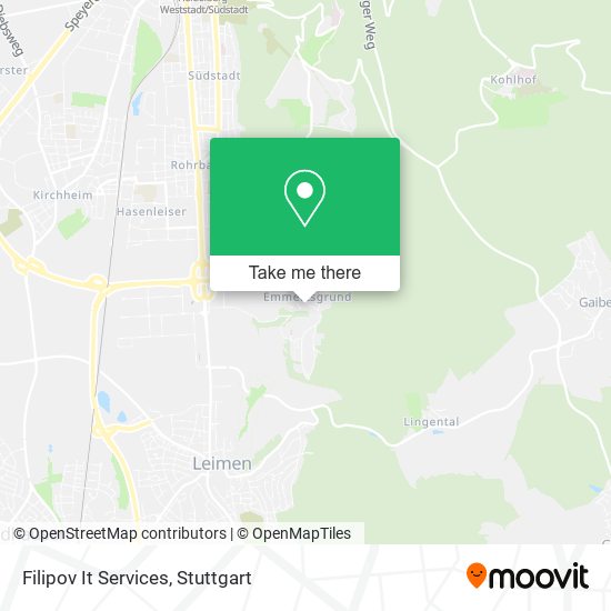 Filipov It Services map