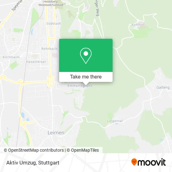 Карта Aktiv Umzug