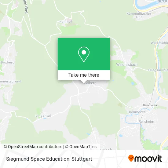 Карта Siegmund Space Education