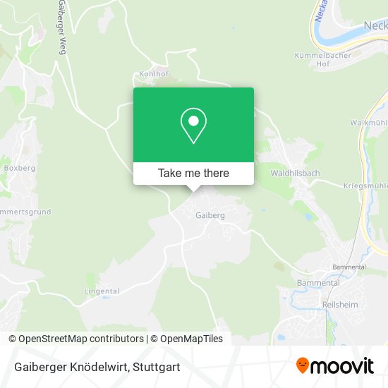 Gaiberger Knödelwirt map