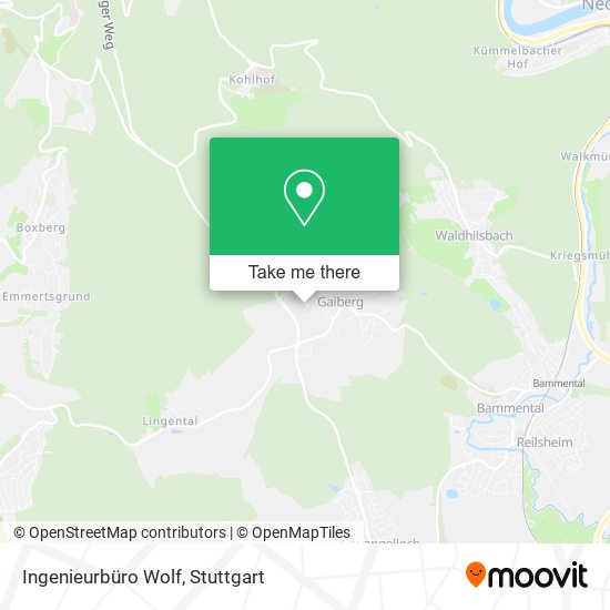 Ingenieurbüro Wolf map