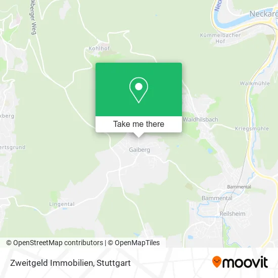 Карта Zweitgeld Immobilien