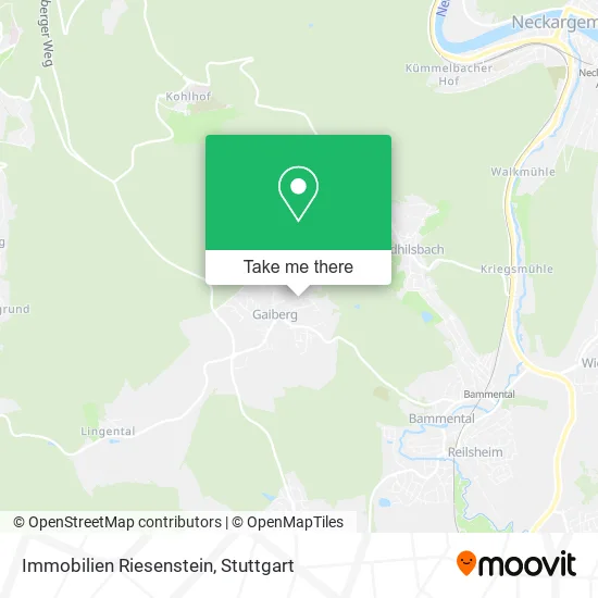 Карта Immobilien Riesenstein
