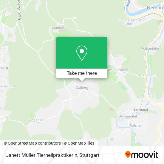 Janett Müller Tierheilpraktikerin map