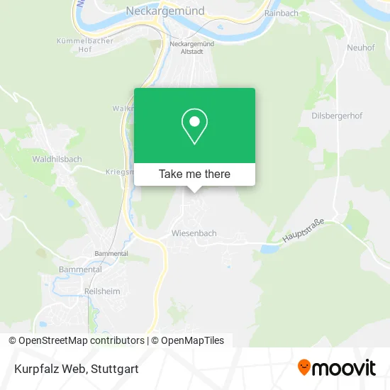 Карта Kurpfalz Web