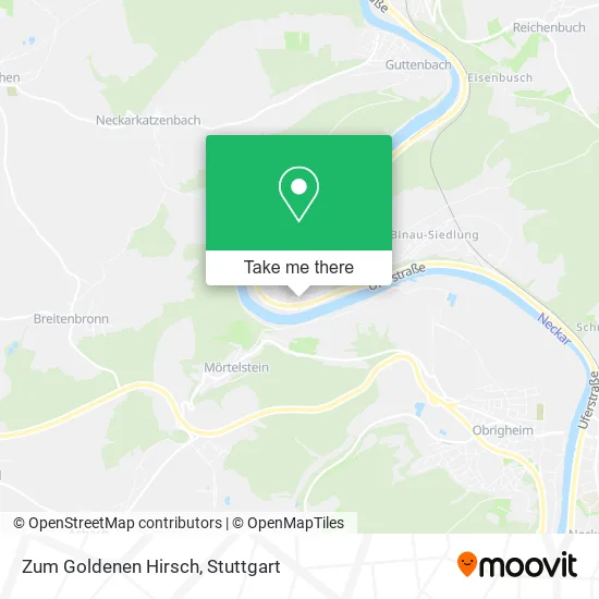 Карта Zum Goldenen Hirsch
