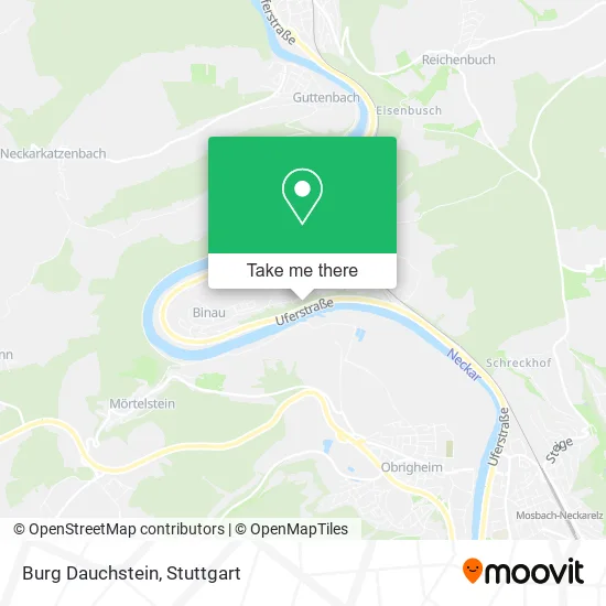 Карта Burg Dauchstein