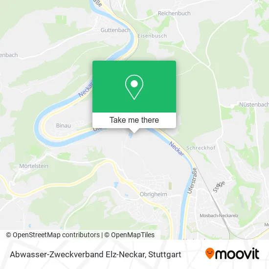 Карта Abwasser-Zweckverband Elz-Neckar