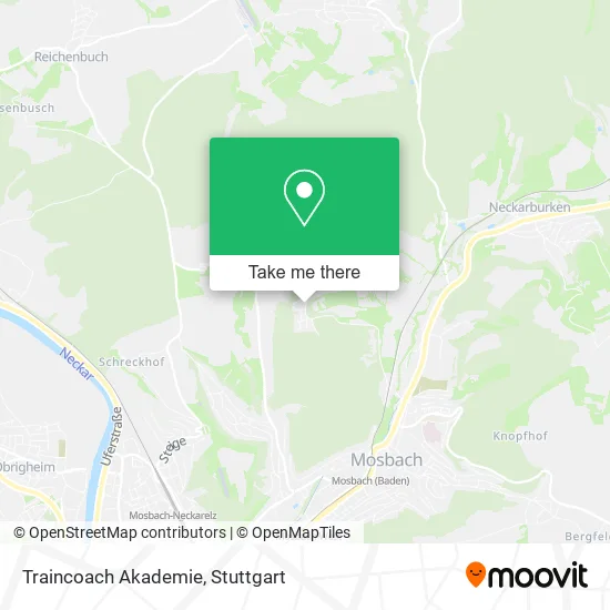 Карта Traincoach Akademie