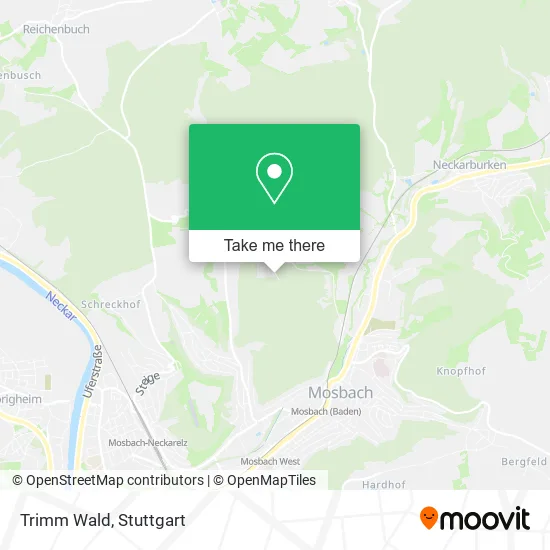 Карта Trimm Wald