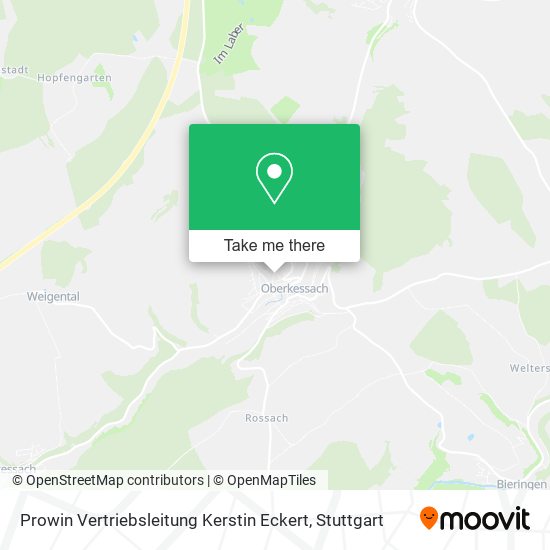 Prowin Vertriebsleitung Kerstin Eckert map