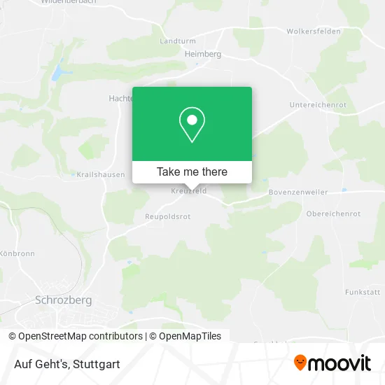 Карта Auf Geht's