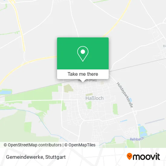 Карта Gemeindewerke