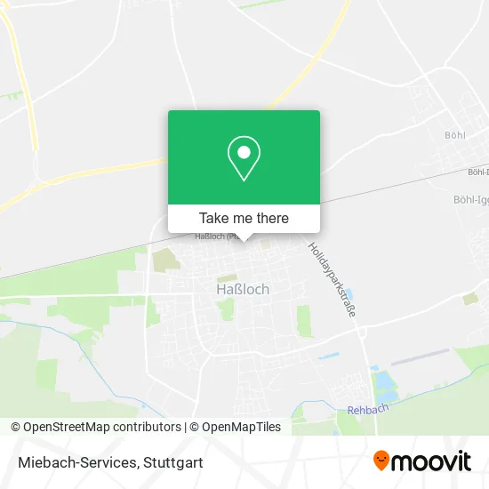 Карта Miebach-Services
