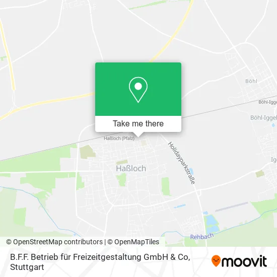 Карта B.F.F. Betrieb für Freizeitgestaltung GmbH & Co