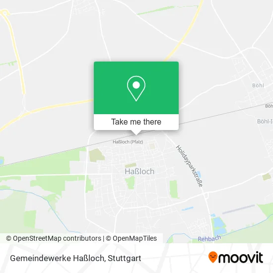 Карта Gemeindewerke Haßloch