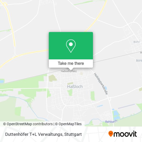 Duttenhöfer T+L Verwaltungs map