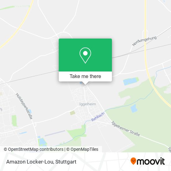 Amazon Locker-Lou map