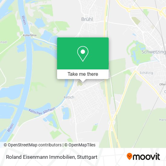 Roland Eisenmann Immobilien map