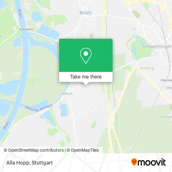 Карта Alla Hopp