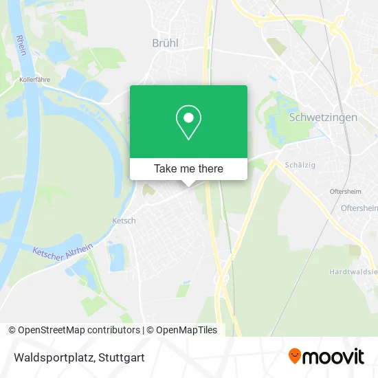 Карта Waldsportplatz