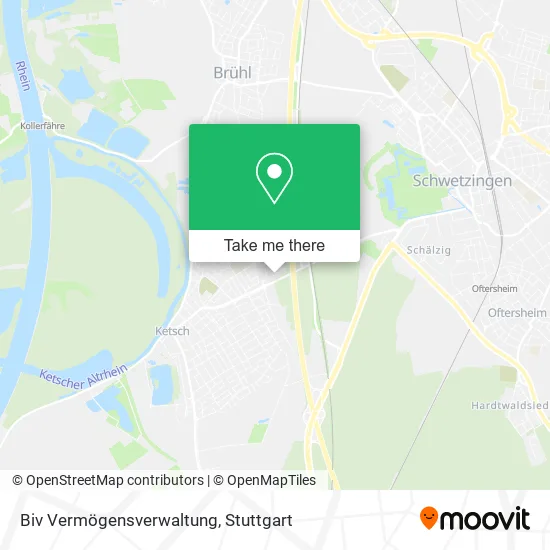 Карта Biv Vermögensverwaltung