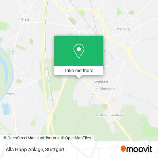 Карта Alla Hopp Anlage