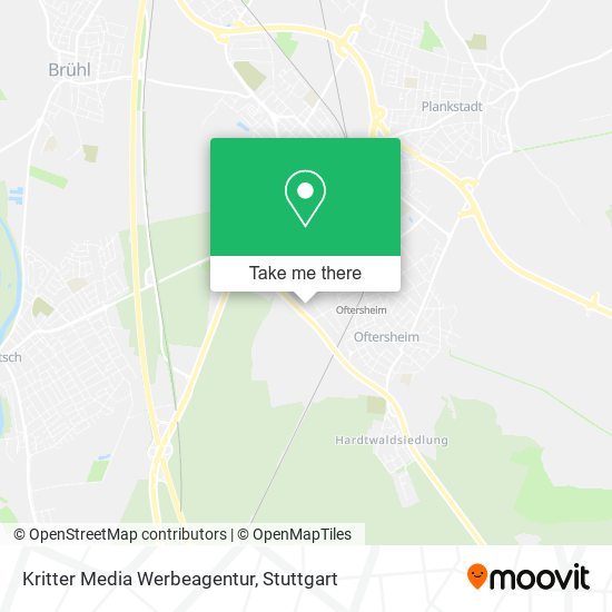 Kritter Media Werbeagentur map