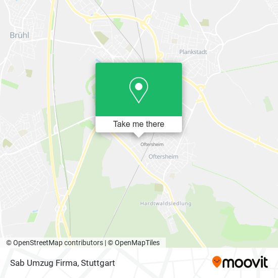 Карта Sab Umzug Firma