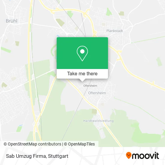 Карта Sab Umzug Firma
