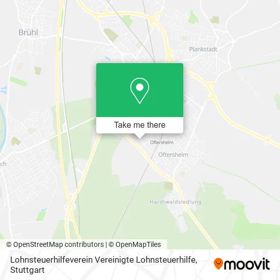 Карта Lohnsteuerhilfeverein Vereinigte Lohnsteuerhilfe