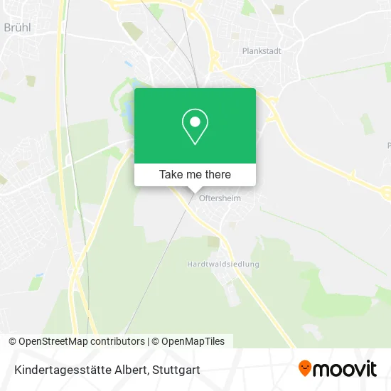 Карта Kindertagesstätte Albert