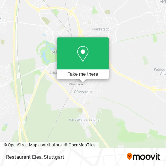 Карта Restaurant Elea