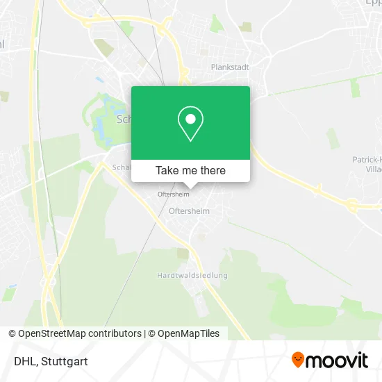 Карта DHL
